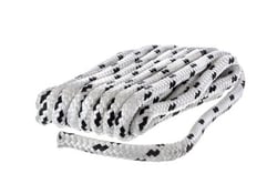 Picture of Seachoice 42401 Double Braided MFP Dock Line 3/8" x 15' White with Black Tracer