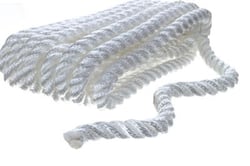 Picture of Seachoice 42561 3-Strand Twisted Nylon Dock Line 1/2-Inch x 20 Feet White