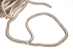 Picture of Seachoice 46971 Double-Braid Nylon Dock Line 5/8" x 30' Gold/White