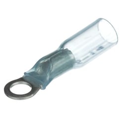 Picture of Seachoice 60111 Heat Shrink Ring Terminals #10 Stud 16-14 AWG Blue 25-Pack