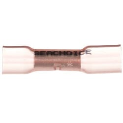 Picture of Seachoice 50-60211 Heat Shrink Butt Connector 8 Gauge Marine Grade Red 25 Pack