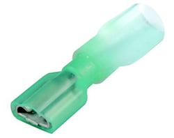 Picture of Seachoice 60293 Heat Shrink Quick Disconnect Female Terminals 16-14 AWG 0.187" Blue 25-Pack