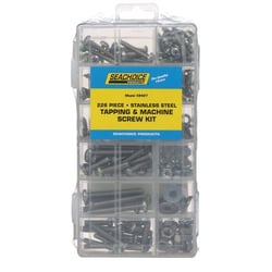 Picture of Seachoice RP-KP5577SC Stainless Steel Tapping and Machine Screw Kit 226 Piece