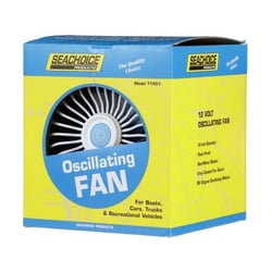 Picture of Seachoice 71451 12V DC Oscillating Fan 6-Inch 90-Degree Motion