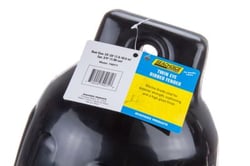 Picture of Seachoice DE79276S Twin Eye Ribbed Boat Fender 8.5 x 27 Inch Black