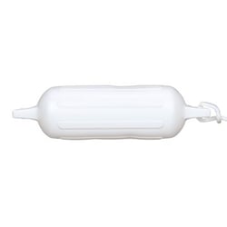 Picture of Seachoice DE77231S Twin Eye Ribbed Boat Fender Kit White 6.5 x 23 Inch