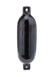 Picture of Seachoice DE79236S Twin Eye Ribbed Boat Fender Black 6.5" x 23"