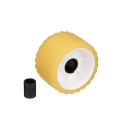Picture of Seachoice 56540 Ribbed Wobble Roller 5 Inch Gold Boat Trailer Roller