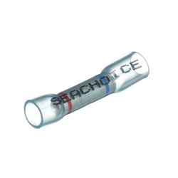 Picture of Seachoice 61401 Marine Grade Heat Shrink Butt Connector 22-18 to 16-14 AWG Blue 10-Pack