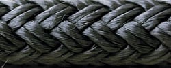 Picture of Seachoice 47080 Black Double Braid Nylon Rope 1/2" x 600'