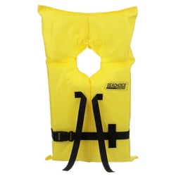Picture of Seachoice EPE1120AK1Y-86060 Type II Youth Life Vest PFD Yellow 50-90 lbs