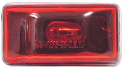 Picture of Seachoice MC95RSSCH Sealed Marker Clearance Light Red 12V Stud Mount