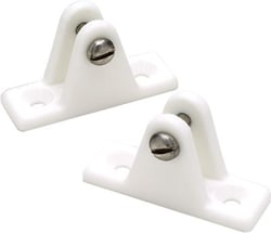 Picture of Seachoice 50-76241 Bimini Top Deck Hinge - White Nylon