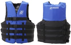 Picture of Seachoice 85363 Type III Ski Vest XXL/XXXL Blue USCG Approved Life Jacket