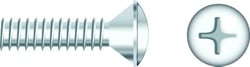 Picture of Seachoice RP-SC849CH Chrome Plated Stainless Steel Phillips Oval Head Machine Screw 10-24 x 1-1/2"