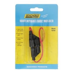 Picture of Seachoice 12701 Waterproof In-Line Fuse Holder with Spare 10 Amp
