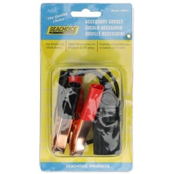 Picture of Seachoice 15031 12V Battery to Cigarette Lighter Adapter Plug with Alligator Clips