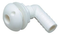 Picture of Seachoice 18101 90 Degree Plastic Thru-Hull Fitting 1-1/8 Inch White