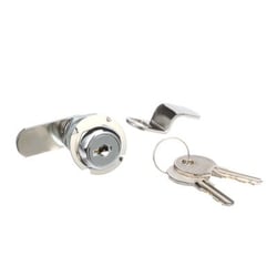 Picture of Seachoice 37241 Chrome-Plated Steel Cam Lock with 2 Keys 1-1/8 Inch