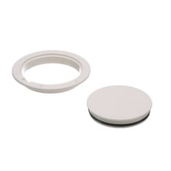 Picture of Seachoice 39561 White Pry-Up Deck Plate 8-1/2 Inch Watertight