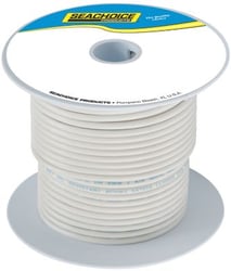 Picture of Seachoice 14TC-WHITE-100 Tinned Copper Marine Wire 14 AWG White 100 Foot