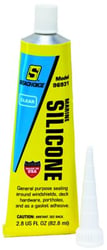 Picture of Seachoice 96931 Clear Silicone Sealant 2.8oz Marine Grade