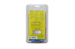 Picture of Seachoice 39971 Double-Braid Nylon Dock Line 1/2" x 25' with Eye Splice Burgundy
