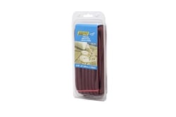 Picture of Seachoice 40981 Braided Bumper Fender Line 3/8 in x 6 ft Burgundy Red Pair