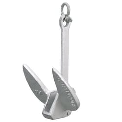 Picture of Seachoice 41360 Navy Anchor Cast Iron Aluminum Plated 10 Lbs