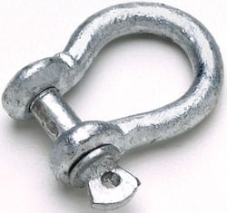 Picture of Seachoice 43120 Galvanized Anchor Shackle 3/4 Inch 7164 LB Capacity