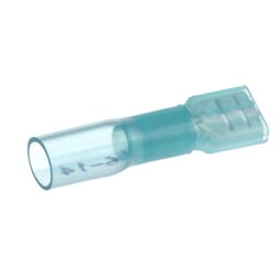 Picture of Seachoice 60291 Marine Heat Shrink Female Disconnect Terminals 16-14 AWG Blue 25-Pack