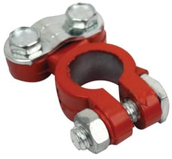 Picture of Seachoice 62731 Clamp-Style Coated Battery Terminal - Red Positive