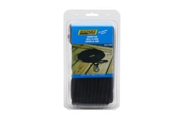 Picture of Seachoice 40233 3/8" x 50' Solid Braid Nylon Anchor Line with Spring Hook Black