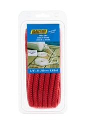 Picture of Seachoice 40941 Double-Braid Nylon Fender Line 3/8" x 6 ft Red (2-Pack)