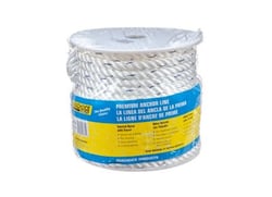 Picture of Seachoice 47731 3-Strand Twisted Nylon Anchor Line 1/2 in x 100 ft White/Blue