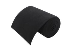 Picture of Seachoice PC160101SB12X12 Bunk Carpet 12" x 12' Black Marine Trailer