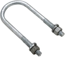 Picture of Seachoice 57301 Galvanized Steel Round U-Bolt 1-3/4" x 4-3/8"