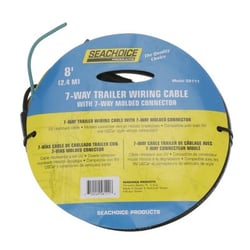 Picture of Seachoice 58111 7-Way Molded Trailer Connector Wiring Harness 8 ft