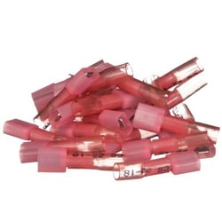 Picture of Seachoice 60281 Heat Shrink Insulated Male Disconnect Terminals 22-18 AWG Red 25-Pack