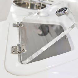 Picture of Seachoice 50-34831 Barrel-Up Friction Hinge 316 Stainless Steel 1-1/2" x 2-1/4" Pair