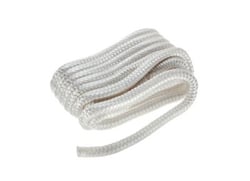 Picture of Seachoice 40251 Double-Braid Nylon Dock Line 5/8" x 25' White with Eye Splice