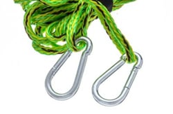 Picture of Seachoice 40541 PWC Tow/Dock Line 3/8" x 20' Floating Rope with Snap Hooks