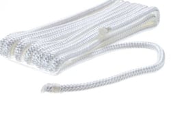 Picture of Seachoice 40901 Double-Braid Nylon Fender Line 1/4" x 6 ft White