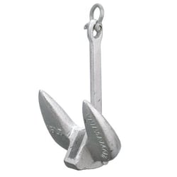 Picture of Seachoice 41370 Navy Anchor 15 lb Aluminum Plated Cast Iron