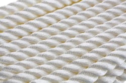 Picture of Seachoice 42641 3-Strand Twisted Nylon Dock Line 3/4-Inch x 35 Feet White