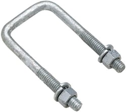 Picture of Seachoice 57331 Square U-Bolt 2-1/16" x 3-3/8" Galvanized Steel