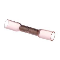 Picture of Seachoice 60181 Heat Shrink Butt Connector 22-18 AWG Red Marine Grade 25-Pack
