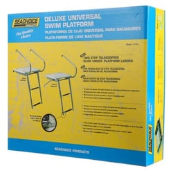 Picture of Seachoice 71181 Deluxe Universal Swim Platform with 2-Step Telescoping Ladder