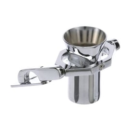 Picture of Seachoice 89181 Flat Chair Rod Gimbal 4-Way Swivel Chrome Brass
