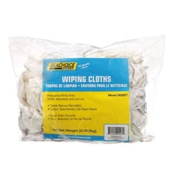 Picture of Seachoice 7402-01-12-SC Recycled White Knit Wiping Cloths Low-Lint 1 Lb Box